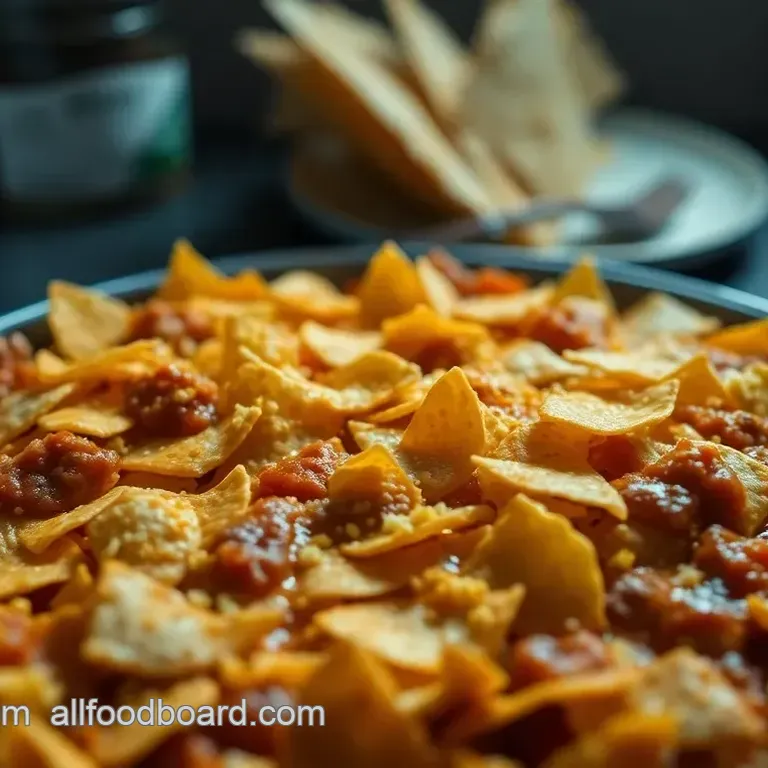 Crunchy Tortilla Chip Enchiladas Casserole