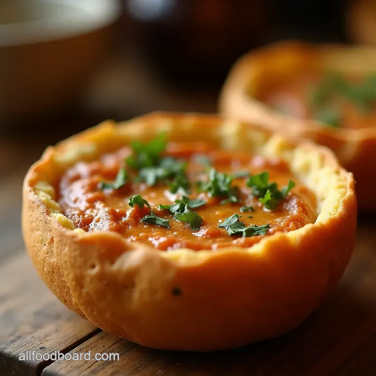 The Pub Favourite Ultimate Crusty Bread Bowls for Dipping and Devouring presentation