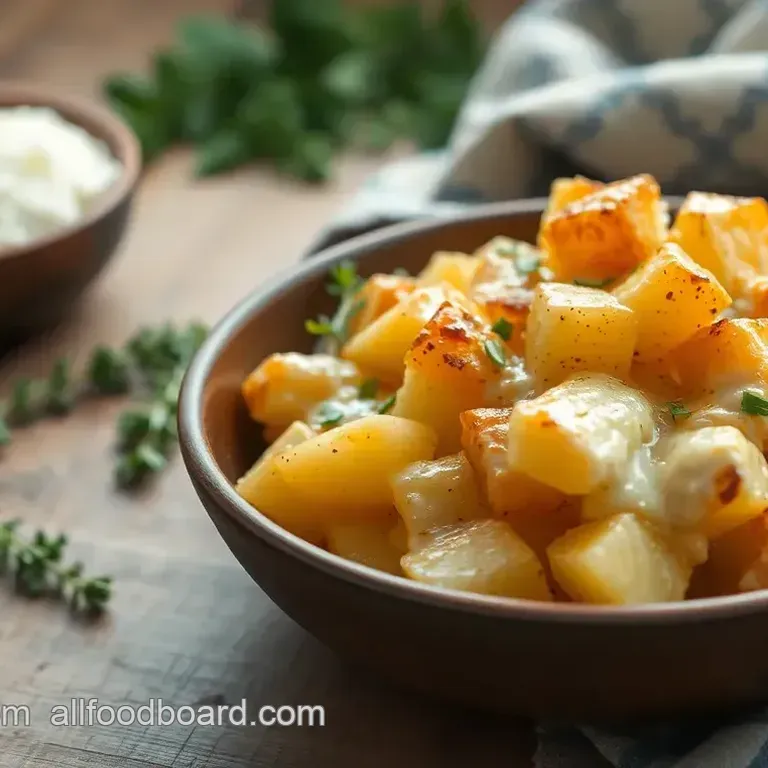 Creamy & Cheesy Baked Potatoes