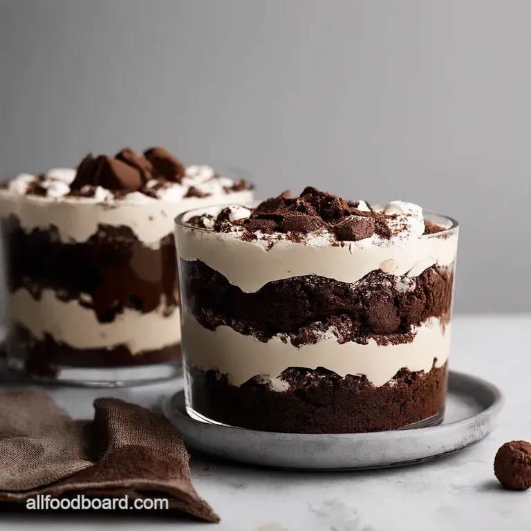 Decadent Chocolate Brownie Trifle A Symphony of Layers