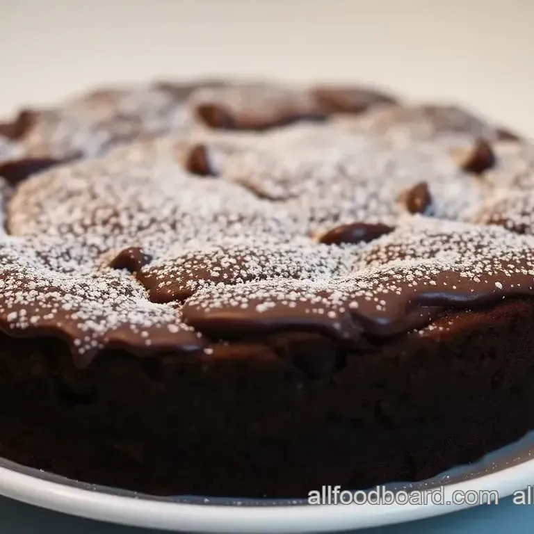 Decadent Chocolate Gooey Butter Cake