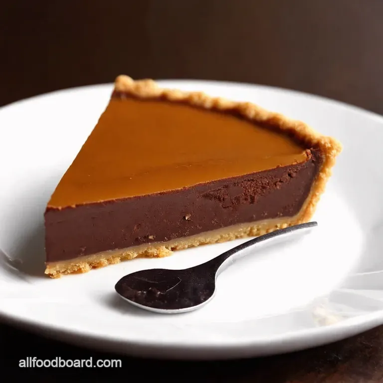 Decadent Chocolate Tart with Sea Salt Caramel