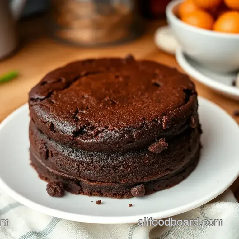 Decadent Dark Chocolate Cake