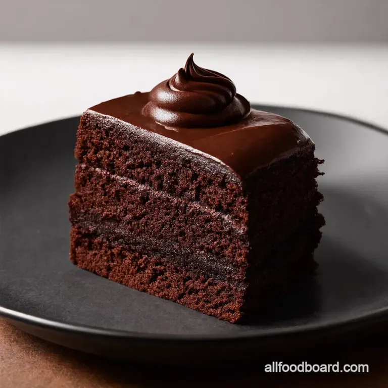 Decadent Devils Food Chocolate Layer Cake