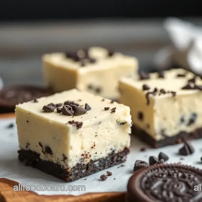 Bake Oreo Cheesecake Cookie Bars Delightfully