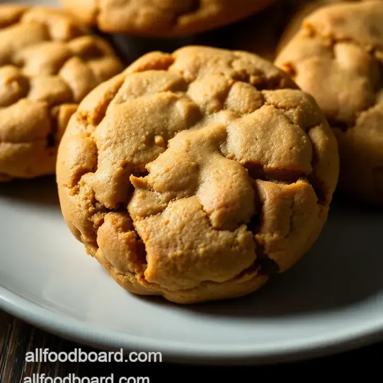 Decadent Peanut Butter Cookies: Irresistibly Chewy & Nutty presentation