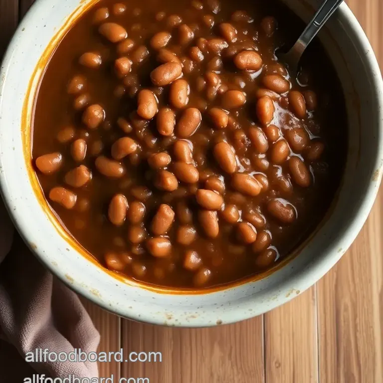 Dehydrated Refried Beans Recipe presentation