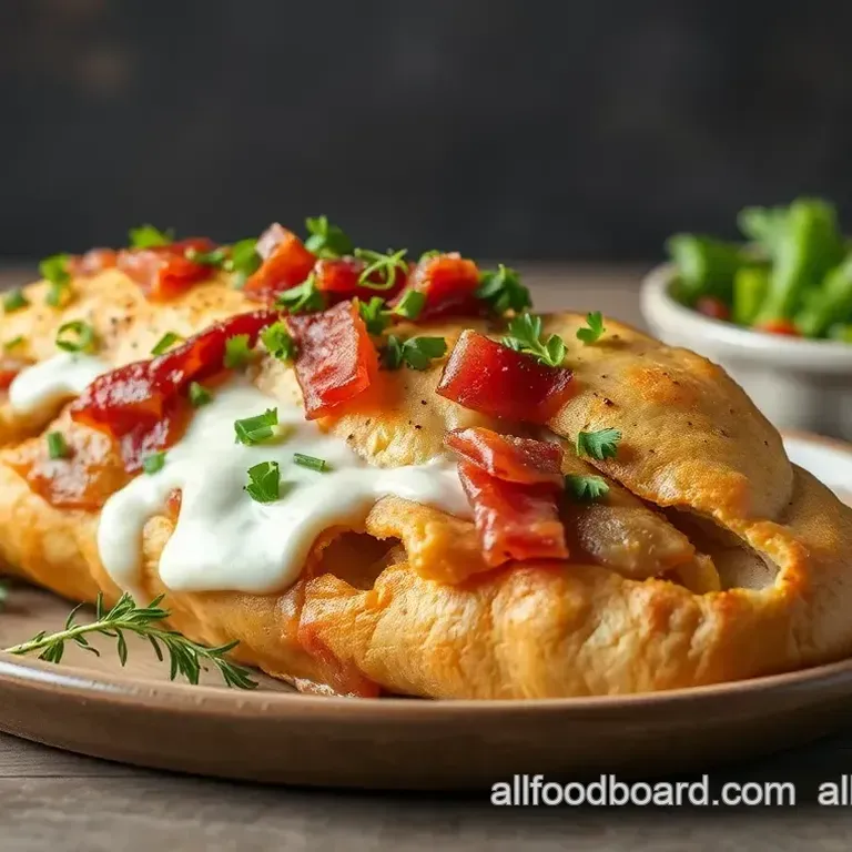 How to Bake Chicken Stuffed Bread with Bacon & Ranch: A Delicious Twist! Cheesy Chicken Bacon Ranch Stuffed Bread