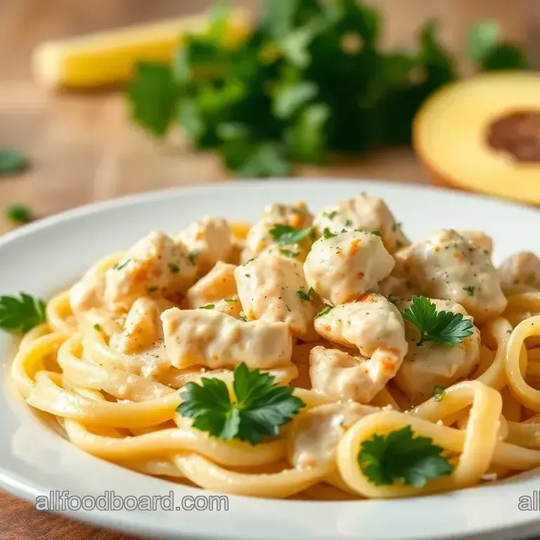Quick Chicken Pasta with Creamy Flavor