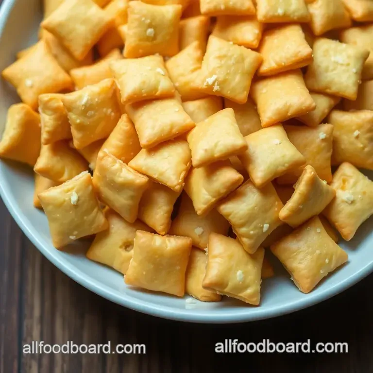 Delicious Homemade Cheez-Its Recipe presentation