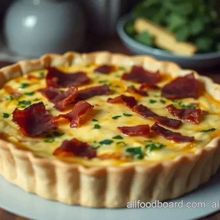 Deliciously Decadent Quiche Lorraine
