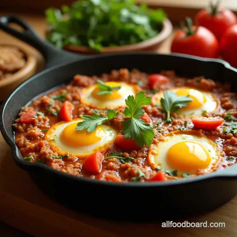 Despierta Delicioso The Ultimate Mexican Breakfast Skillet presentation