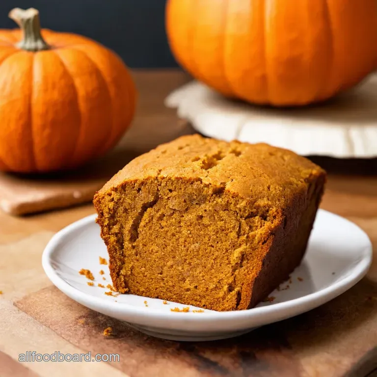 Downeast Maine Pumpkin Bread A Slice of Autumn Comfort presentation