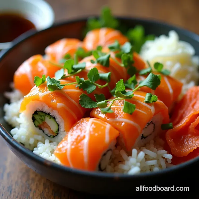 Easy Dragon Roll Sushi Bowl Recipe No Mat Required The Deconstructed Dragon Roll Sushi Bowl All the Flavour None of the Fuss