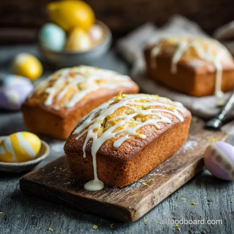 Easter Treats: The Sophisticated Spiced Lemon Mini Loaf Cake