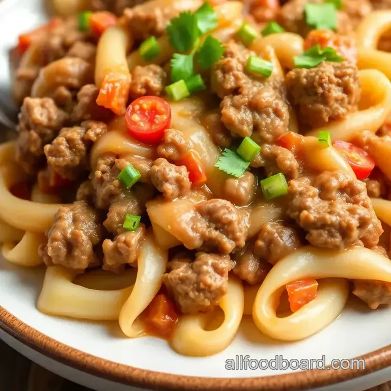 Poor Man&#039 s Husband Casserole presentation