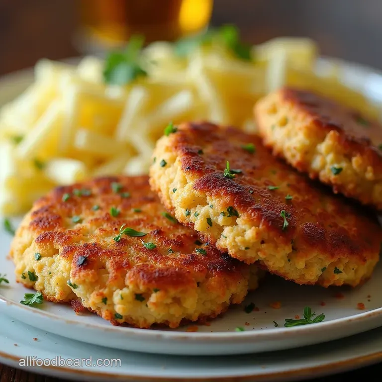 The Golden Crumb Quick Crispy Homemade Chicken Patties