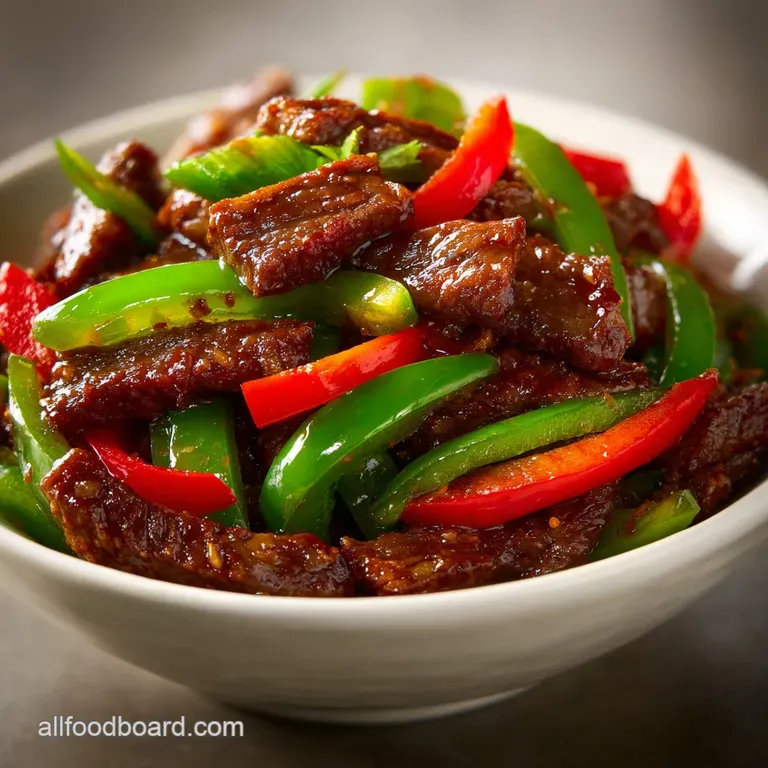 Easy Crock Pot Pepper Steak: Tender and Savory
