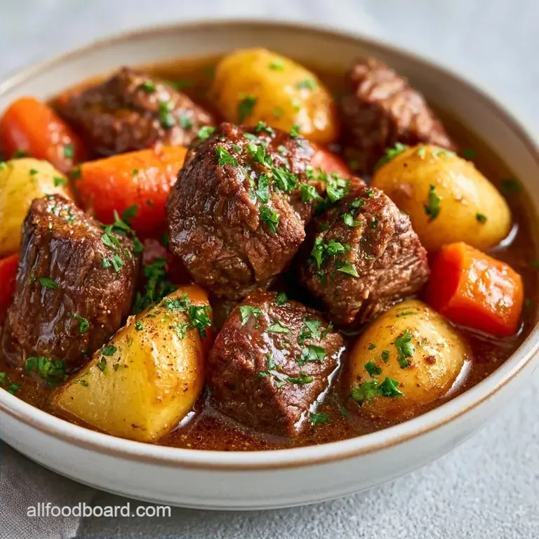 Easy Crockpot Beef Stew: Tender and Rich