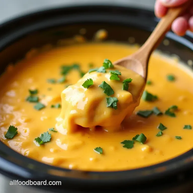 Foolproof Crockpot Queso Dip Recipe SlowCooked Perfection The Ultimate Lazy Sunday Crockpot Queso Dip SlowCooked Seriously Cheesy