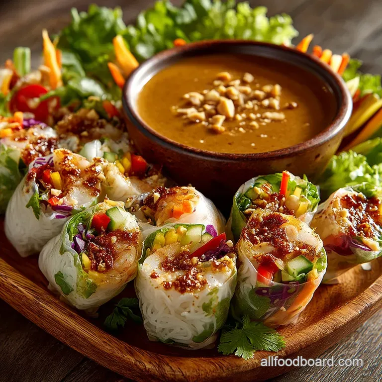 Foolproof Fresh Spring Rolls Recipe Gỏi Cuốn with Silky Peanut Sauce