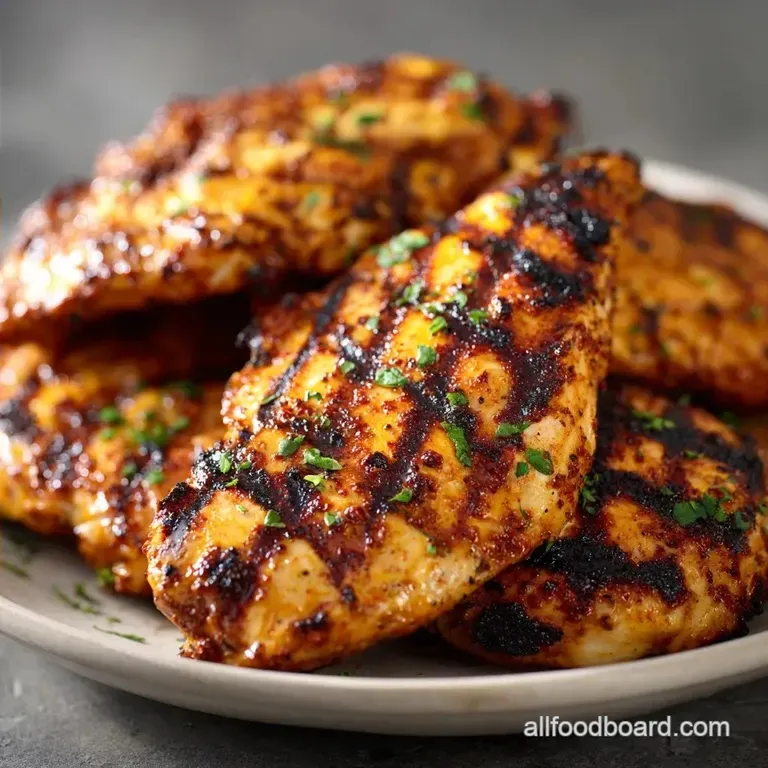 Easy Grilled Chicken Breast: Zesty and Tender