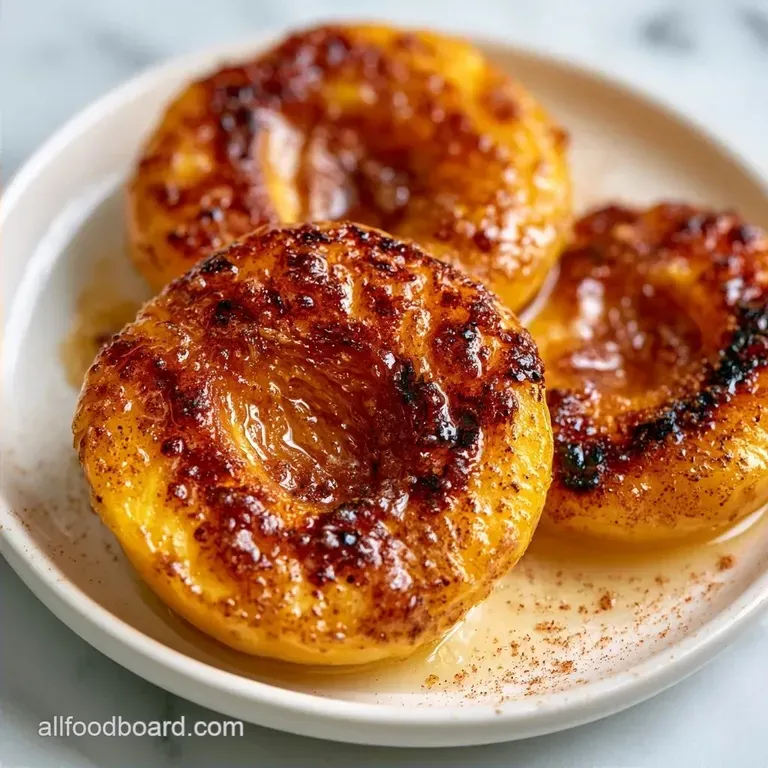 Easy Grilled Peaches in 15 Minutes