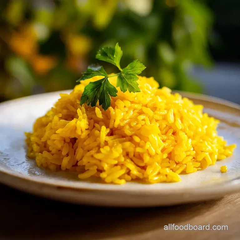 Easy Homemade Yellow Rice