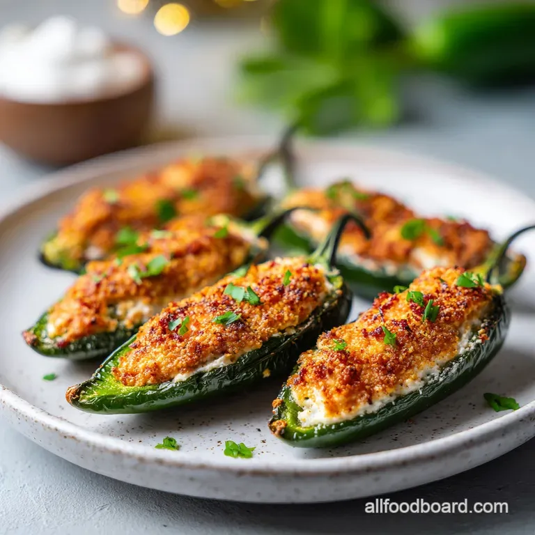 Jalape&ntilde;o Poppers with Cream Cheese