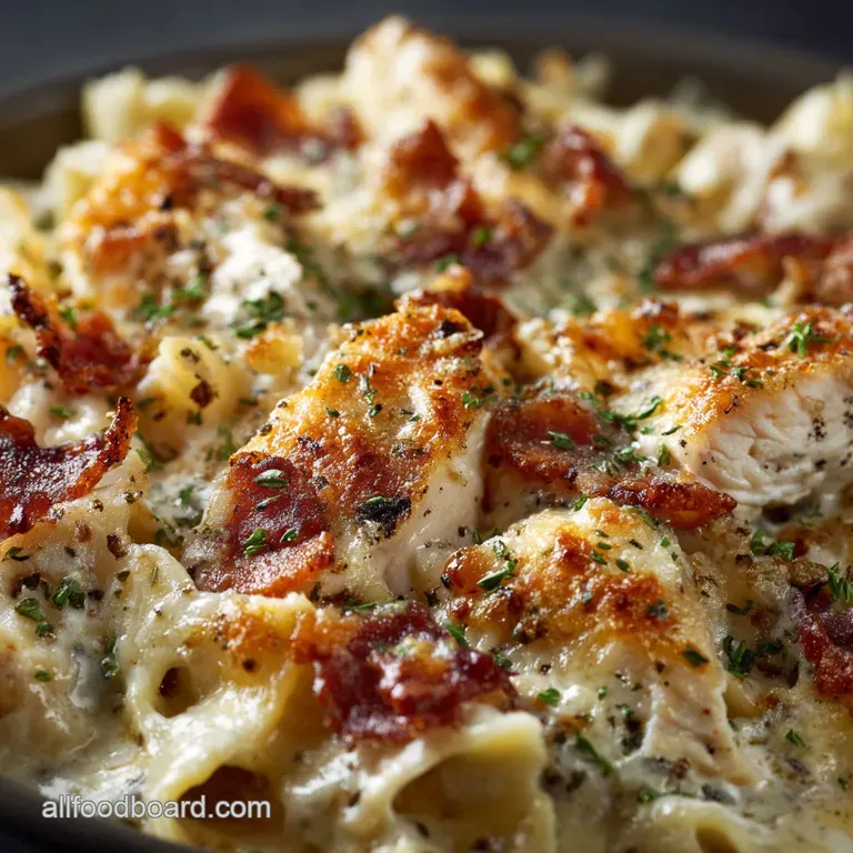 Keto Chicken Bacon Ranch Casserole: The Ultimate Cheesy Comfort