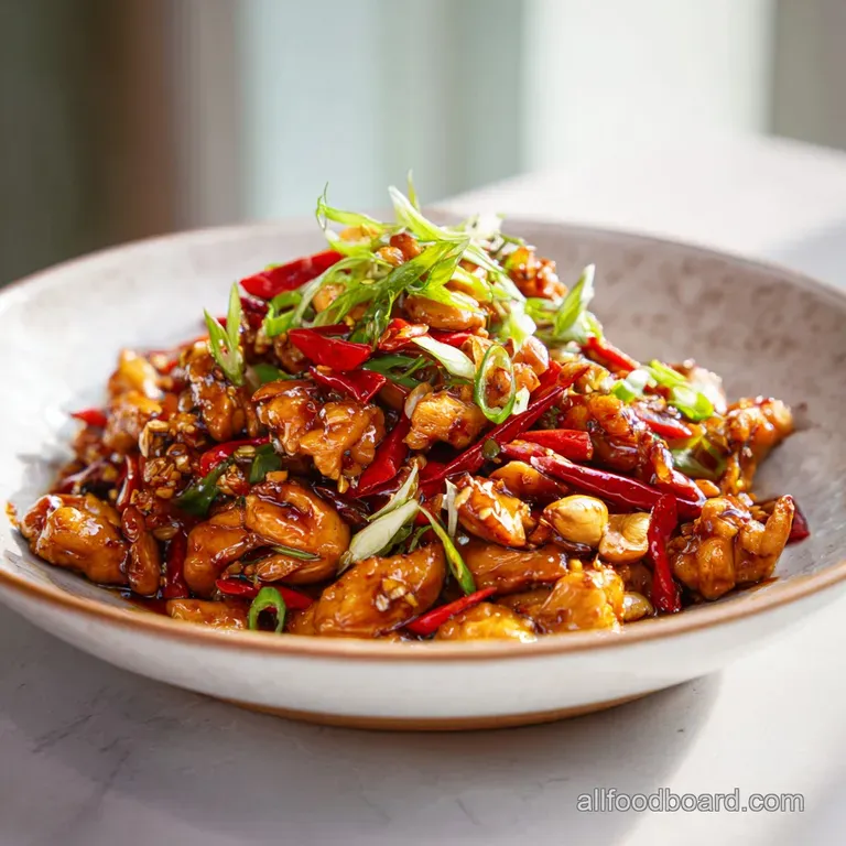 Easy Kung Pao Chicken Stir Fry