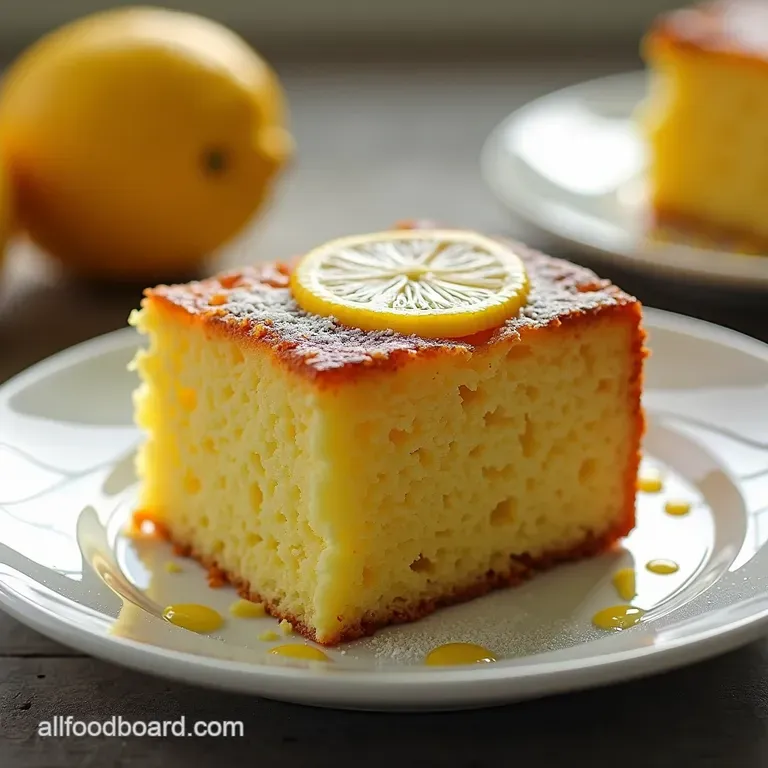 The Zesty Mediterranean Dream UltraMoist Lemon Olive Oil Cake