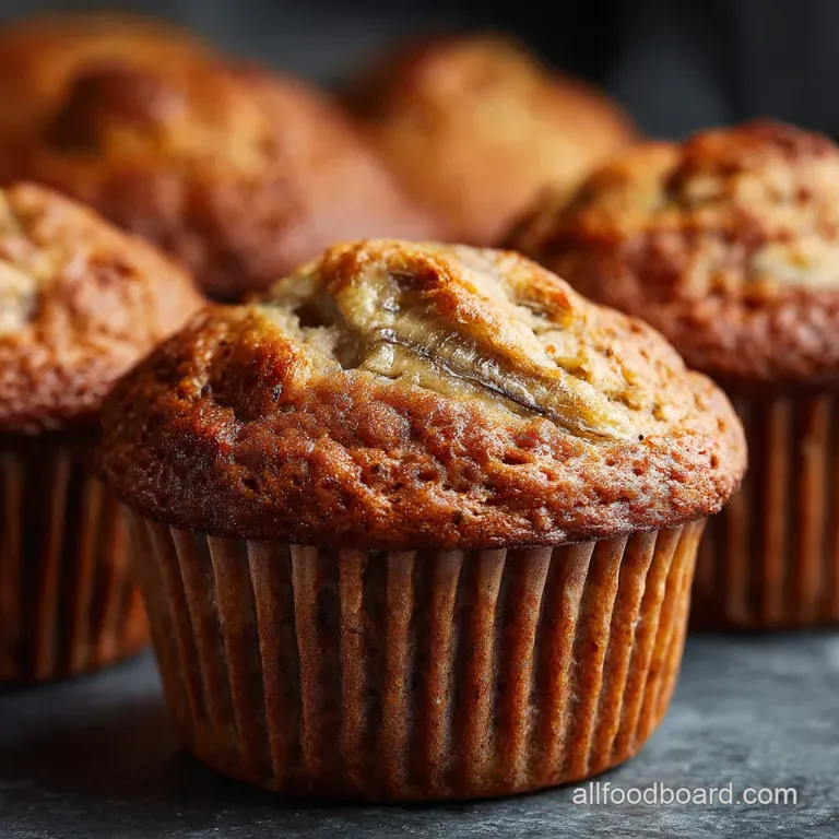 Easy Banana Muffins the Easiest Recipe for Ultramoist Baking presentation