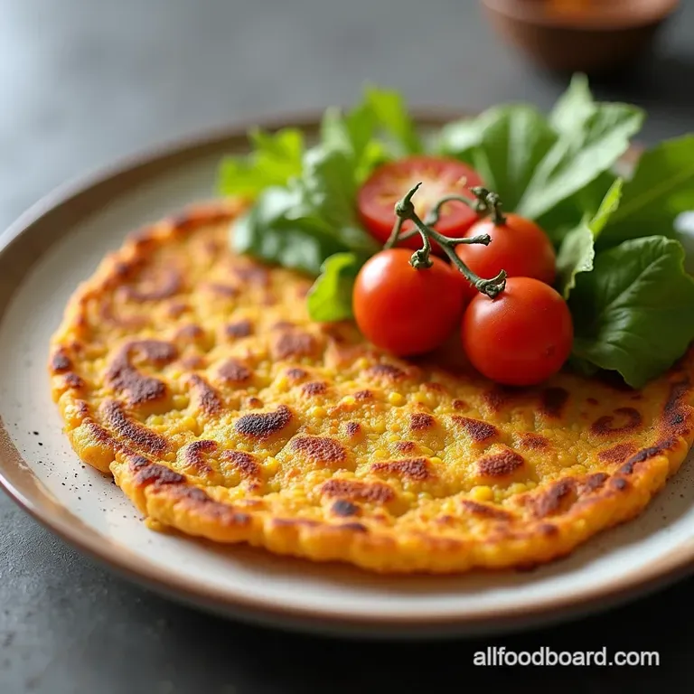 Speedy Savvy Red Lentil Flatbread ProteinPacked PanFried Perfection