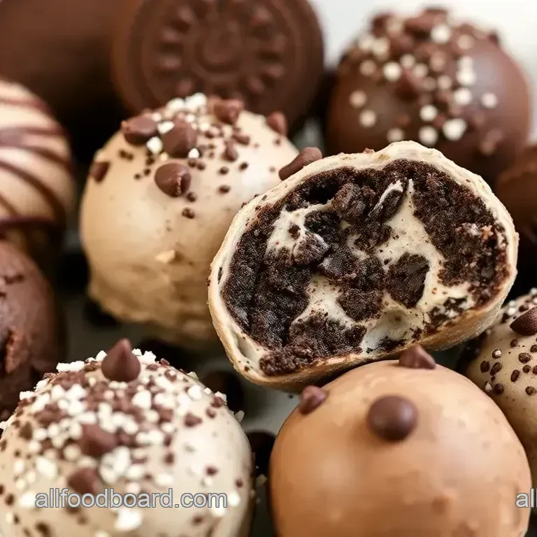 Vegan Oreo Truffles