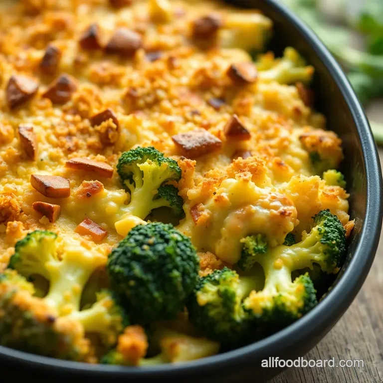 Elevated Broccoli & Cheddar Casserole