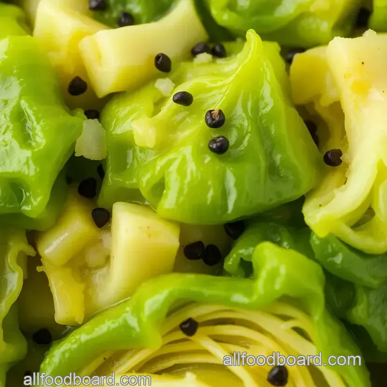 Coal Miner’s Sauerkraut Recipe presentation