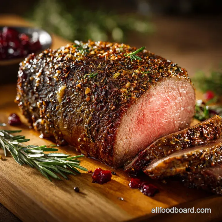 Christmas Dinner Recipes The Festive HerbCrusted Beef Sirloin