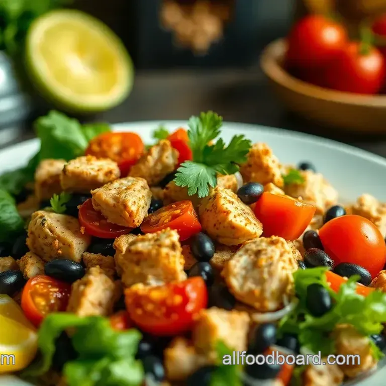 Fiesta Chicken Salad: A Flavorful Celebration in a Bowl