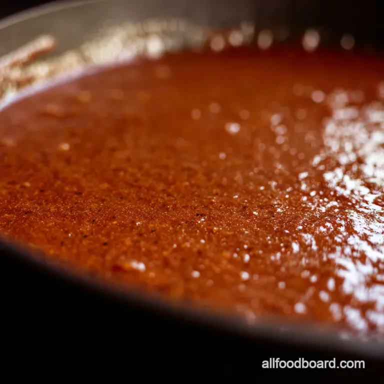 Fiesta in a Pan: Authentic Homemade Enchilada Sauce presentation