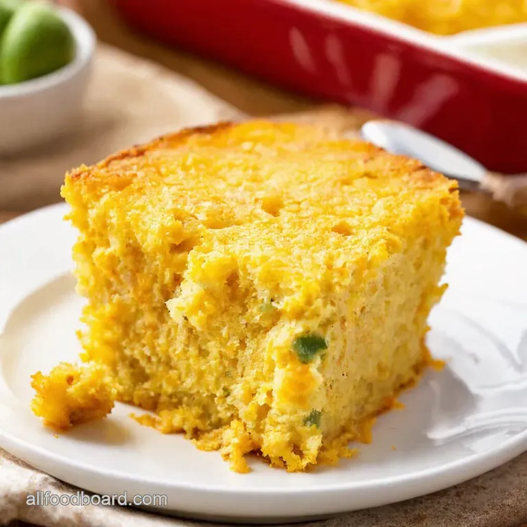 Fiesta Spoon Bread presentation