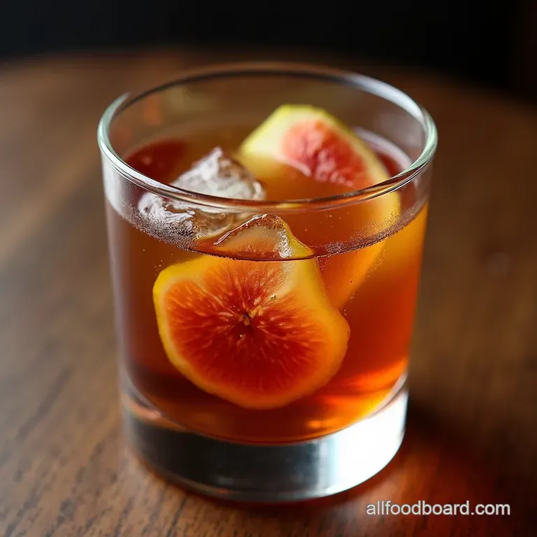 The Fireside Fig Rich Bourbon Manhattan Recipe The Fireside Fig A Bourbon Manhattan with HouseInfused Richness