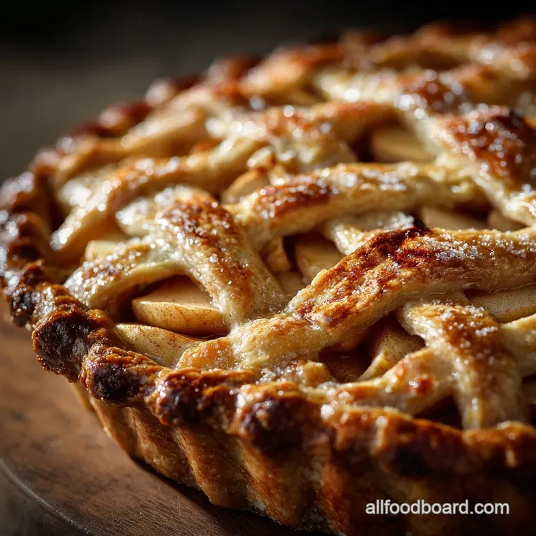 Apple Pie Recipe the Quintessential Flakycrust Dessert presentation