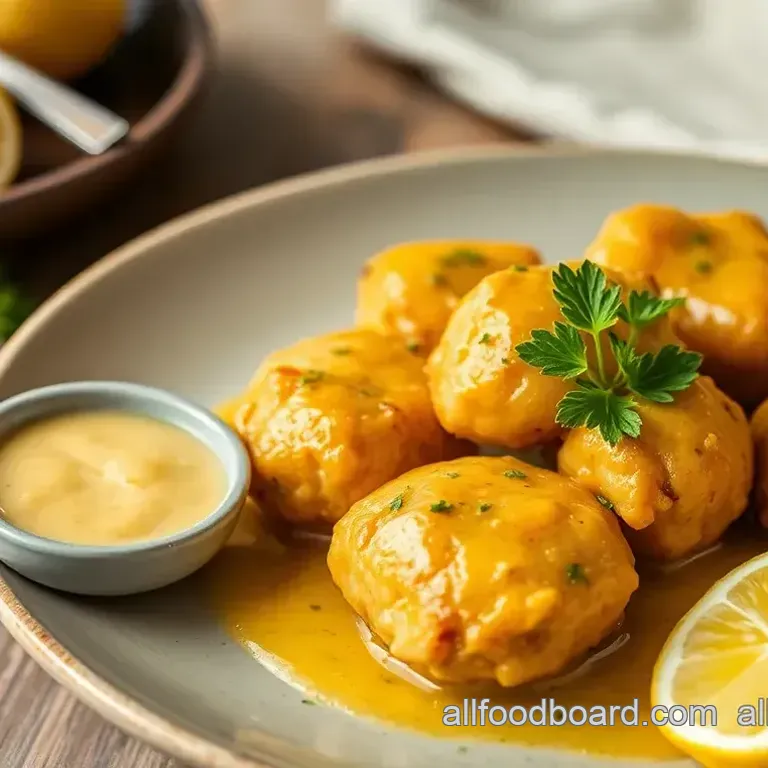Sautéed Chicken Bites in Zesty Lemon Sauce