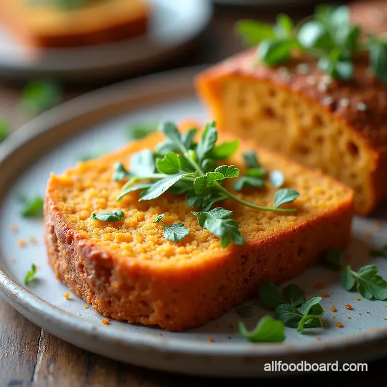 The Ultimate NoFuss Flourless Red Lentil Herb Bread