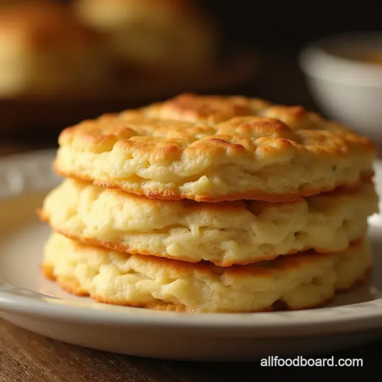 The Fluffiest Flapjack Alternative Classic Tall Tender Baking Powder Biscuits presentation