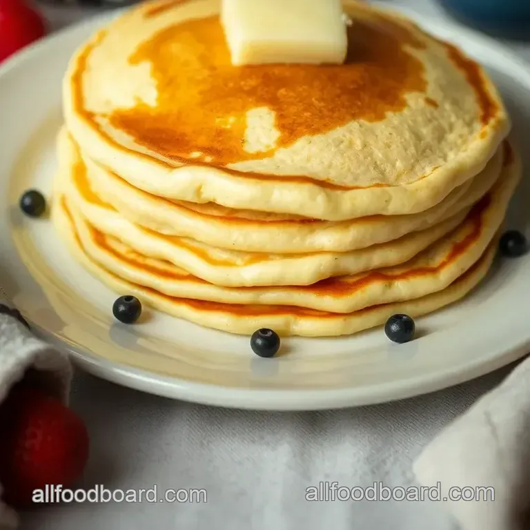 Fluffy British Pancakes: A Brunch Delight presentation