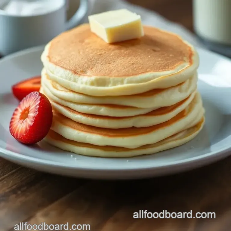 Fluffy Buttermilk Pancakes: A Breakfast Classic presentation