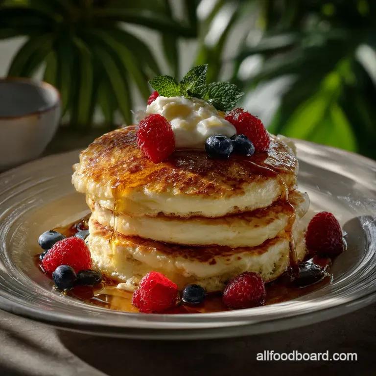 Fluffy Buttermilk Pancakes From Scratch