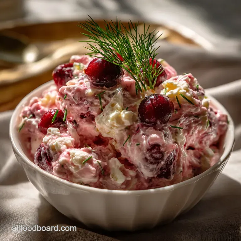 Best Fluffy Cranberry Salad for Thanksgiving Made Easy
